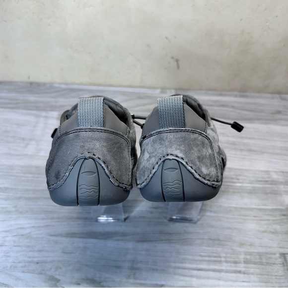 Dbeck AirWalker Ultralight Breathable Mesh Gray Suede Comfort Shoes Men’s Size 8 - Picture 6 of 14